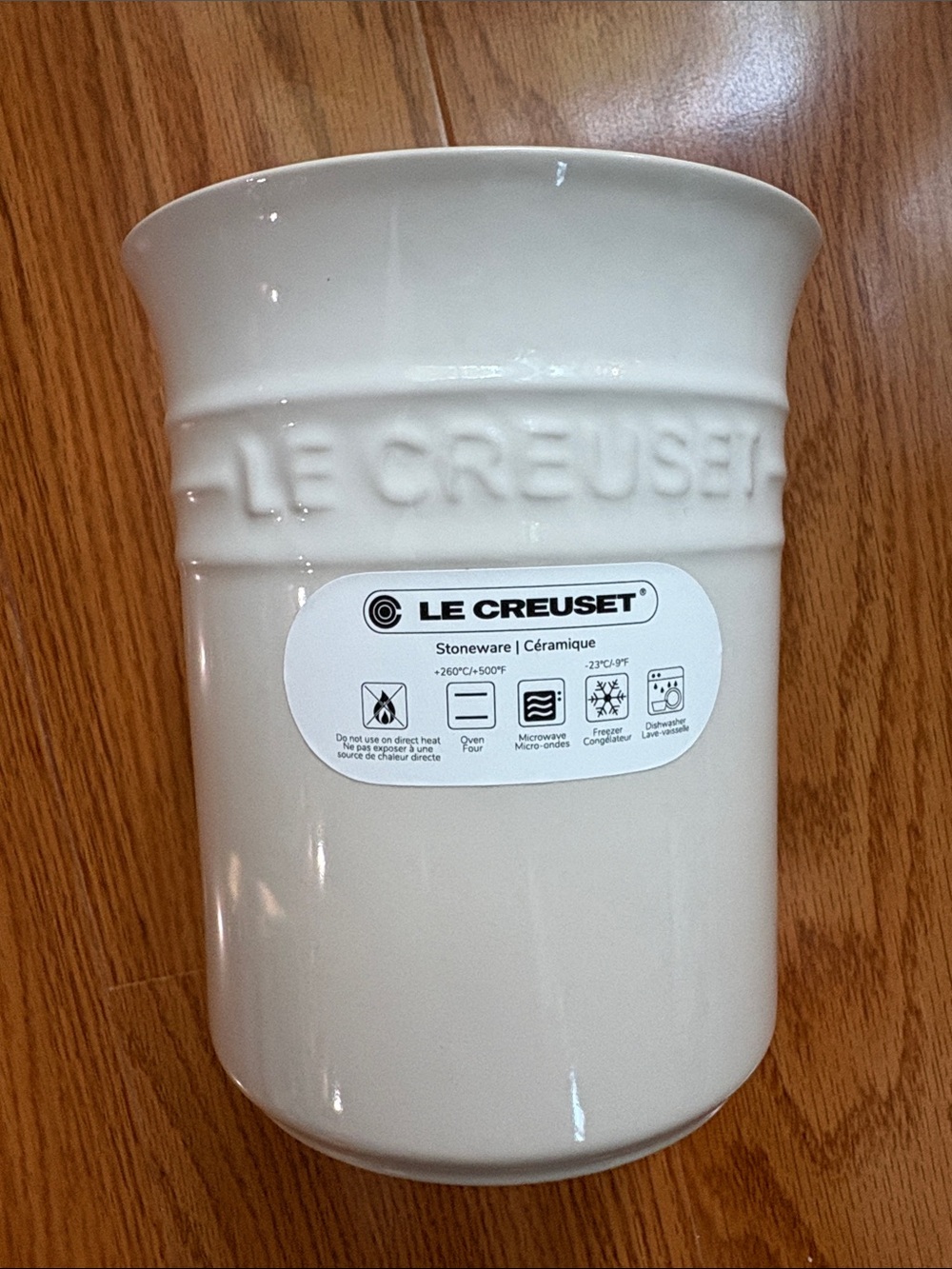 Le Creuset 1 Liter Utensil Crock in Meringue